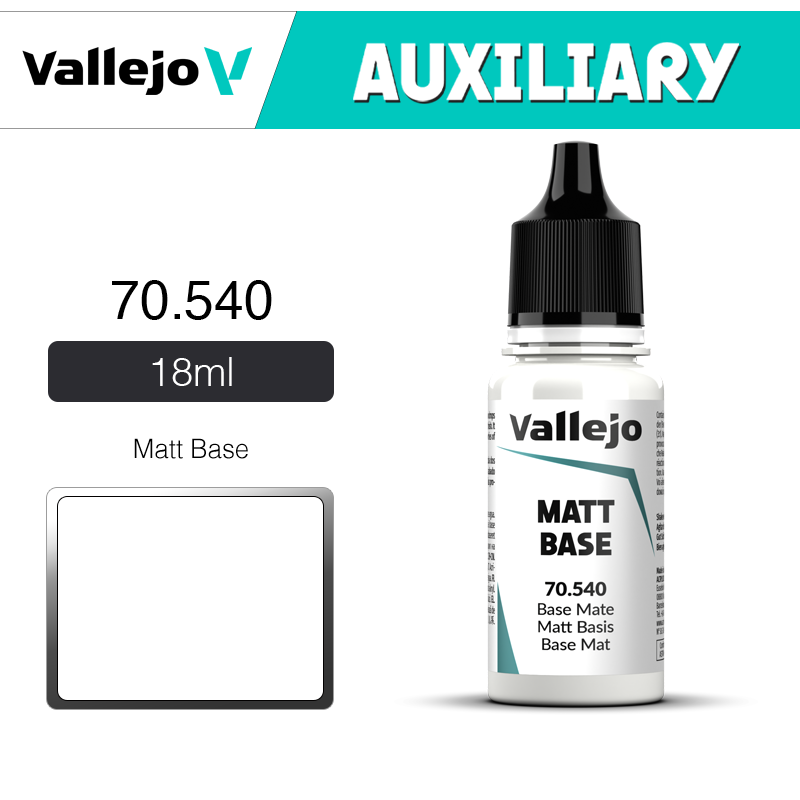 Vallejo Auxiliary _ 70540 _ 18ml _ Matt Base